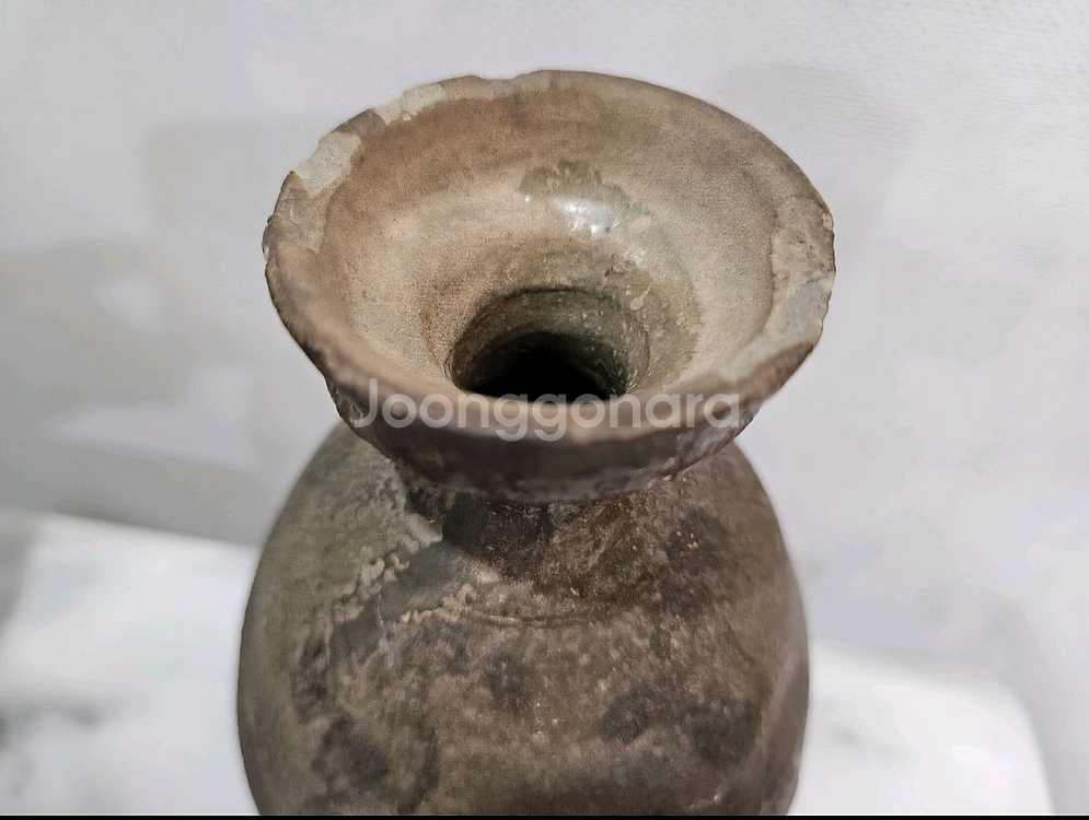 빈티지 도자기 꽃병--1