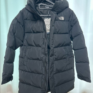 노스페이스 키즈 구스다운 롱패딩 150