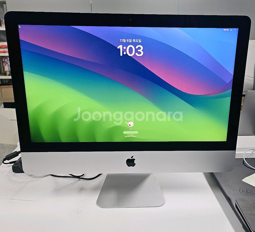 (중고) 애플 iMac 21.5인치 Retina 4K (2019년형 / i3 / RAM 32GB / SSD 512G--0