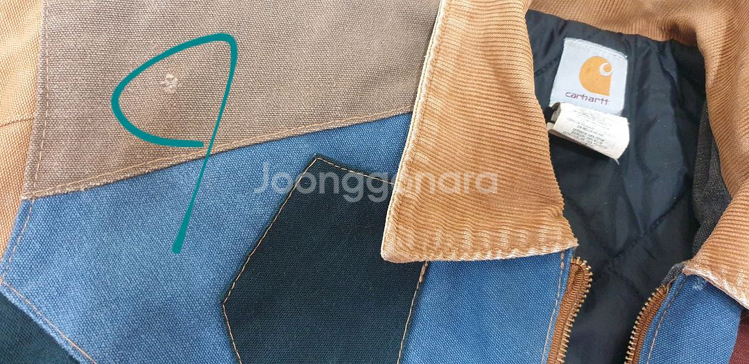 칼하트 패치워크 자켓. XL-105.--2