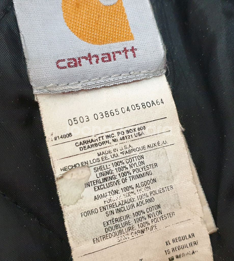 칼하트 패치워크 자켓. XL-105.--7