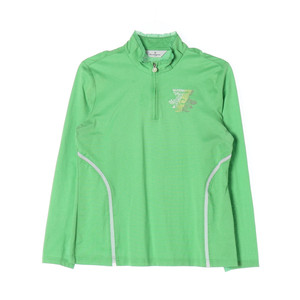 [XL]먼싱웨어 골프 그린 하프집업 메쉬 긴팔 티셔츠