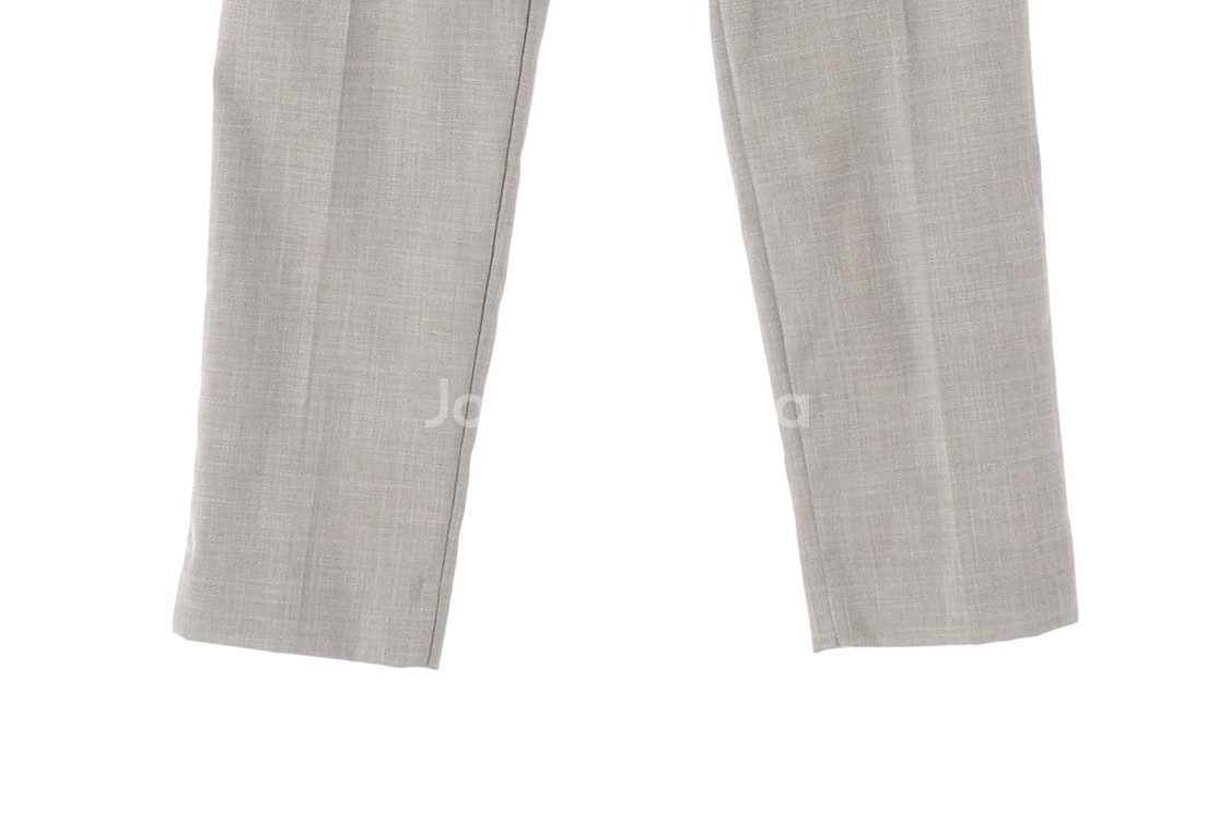 [S]자라 연그레이 테이퍼드 슬랙스 바지 팬츠--3