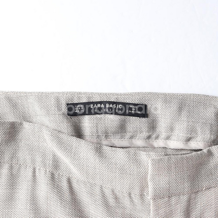 [S]자라 연그레이 테이퍼드 슬랙스 바지 팬츠--5