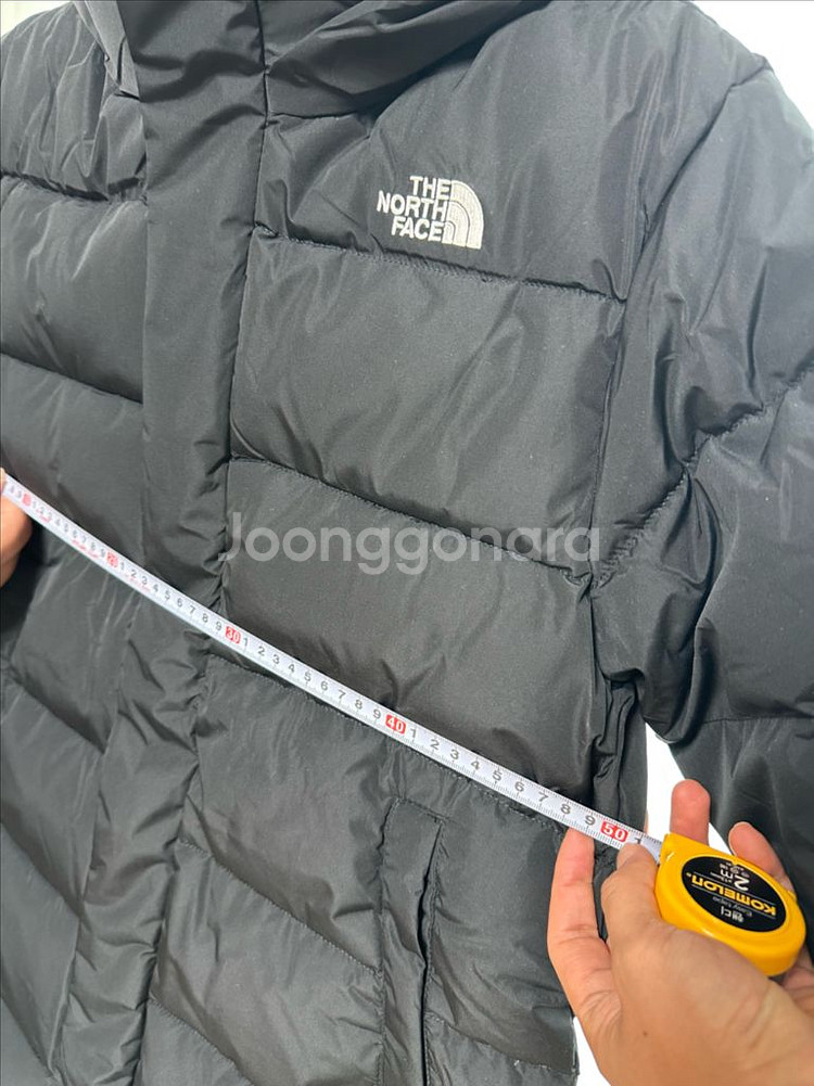 노스페이스 키즈 구스다운 롱패딩 150--4