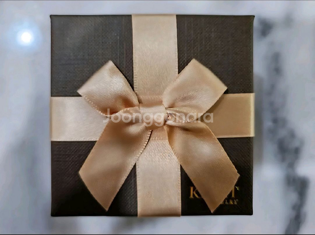 [새상품/청담 예물] 진주 귀걸이와 브러치--2