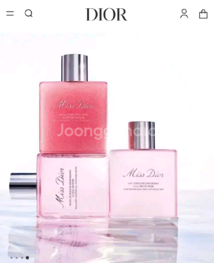 미스디올 바디케어 3종 세트--0