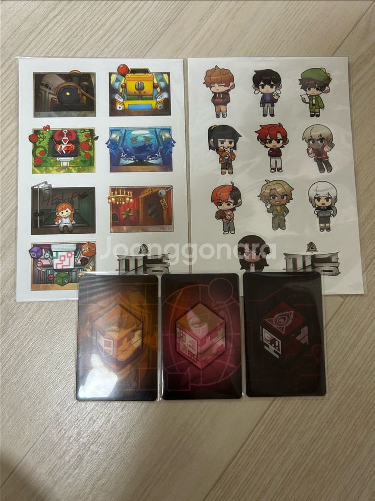 애니메이션 캐릭터 굿즈 세트--0