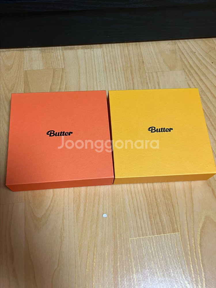 BTS Butter 앨범 옐로우/오렌지 2개 세트--0