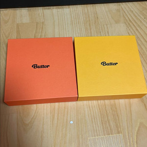BTS Butter 앨범 옐로우/오렌지 2개 세트