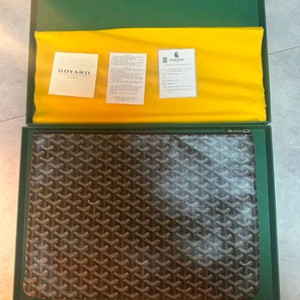 고야드 세나 GM 클러치 블랙