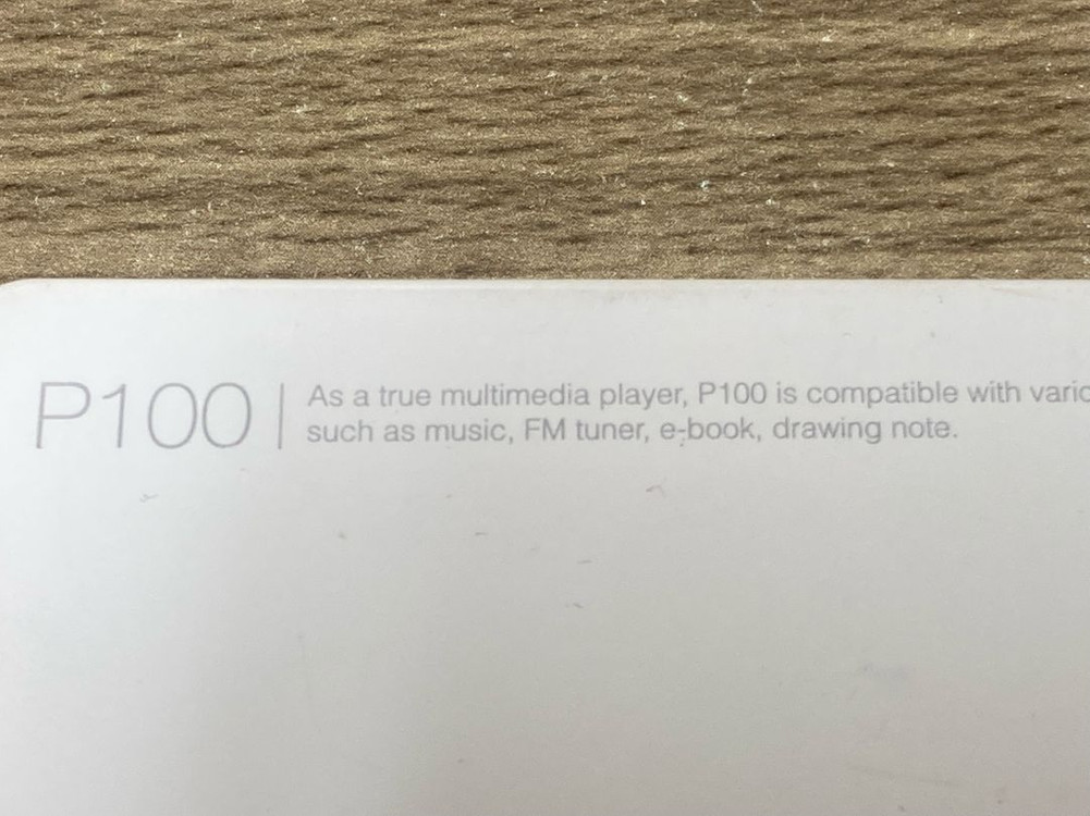 아이리버 IPS P100 32G WiFi 이미지