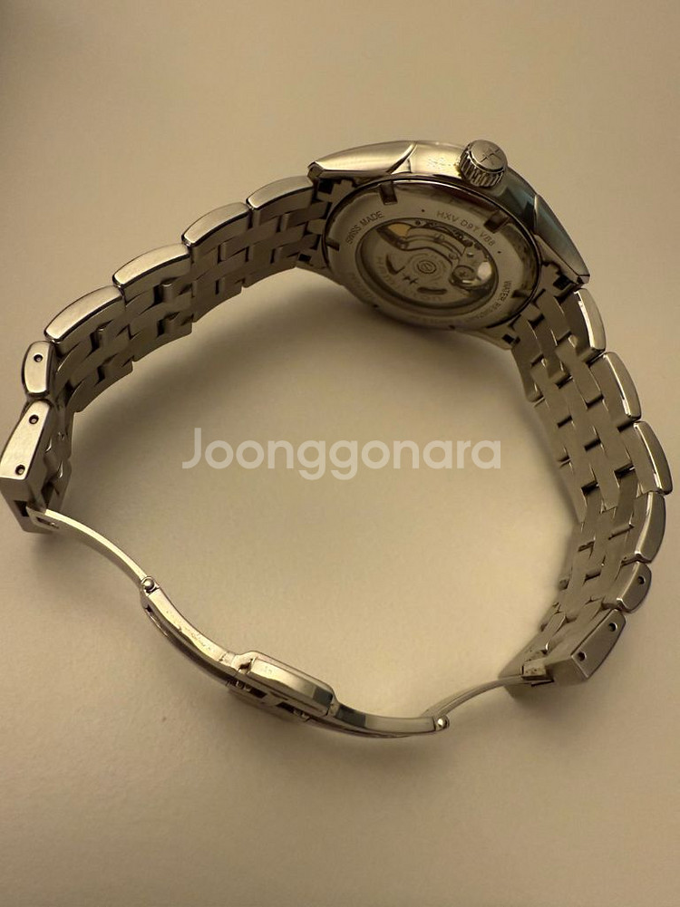 해밀턴 재즈마스터 오픈하트 42mm 청판--4