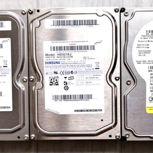 320GB 2개+160GB 1개 데스크탑 하드 총3개