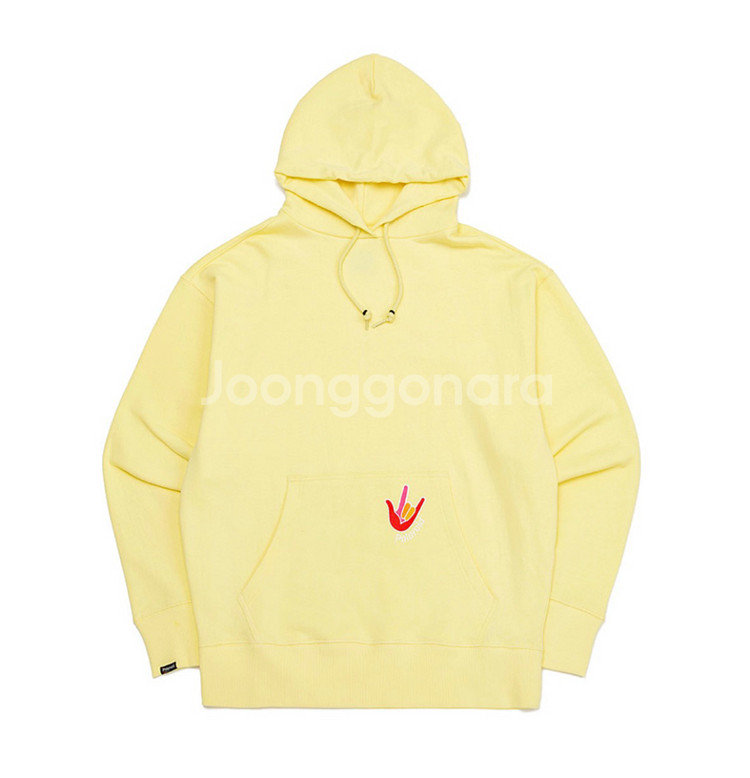 폴라로이드 POLAROID GO 후드티 레몬옐로우--0