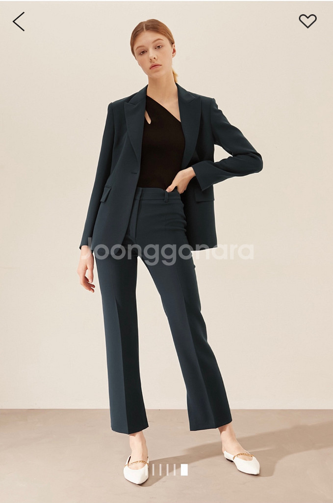 타임 슬릿 팬츠 90--0