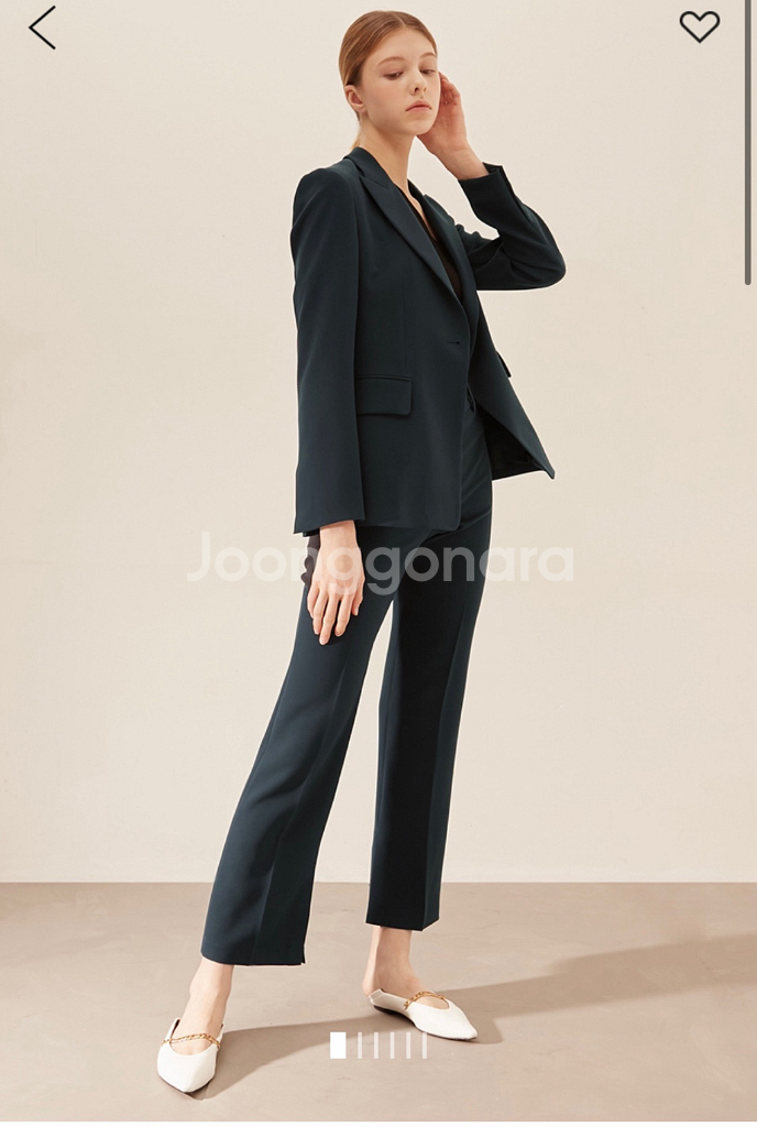 타임 슬릿 팬츠 90--1