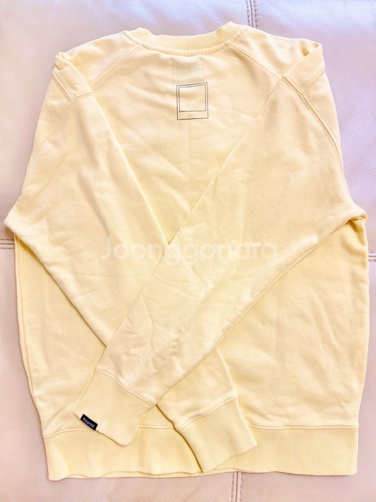 폴라로이드 POLAROID GO 맨투맨 레몬옐로우--3