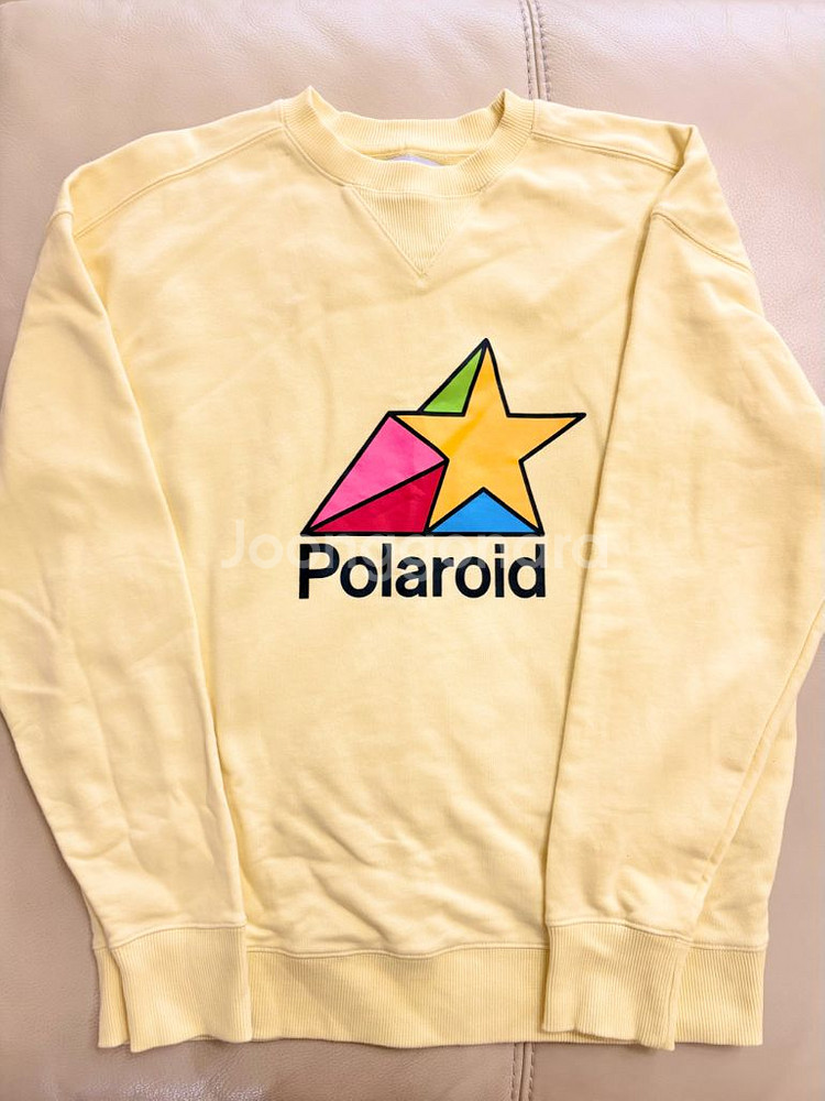 폴라로이드 POLAROID GO 맨투맨 레몬옐로우--5