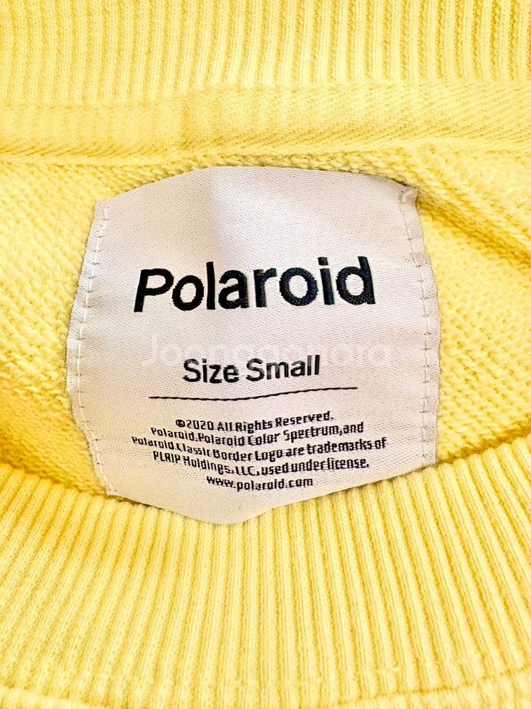 폴라로이드 POLAROID GO 맨투맨 레몬옐로우--7