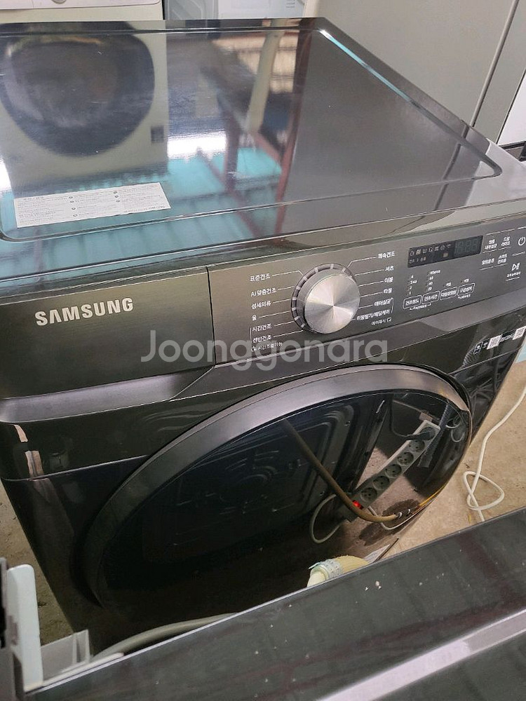 A급삼성 세탁기 21kg + 건조기 17kg 세트--1