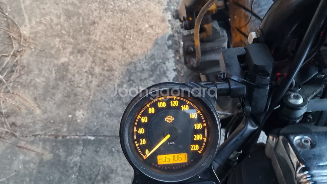 번호판이전 할리 아이언 883 14년식/쵸퍼튜닝/급매--8