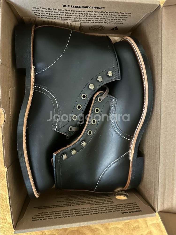 레드윙 블랙스미스 3345 블랙 프레리 부츠 270--1