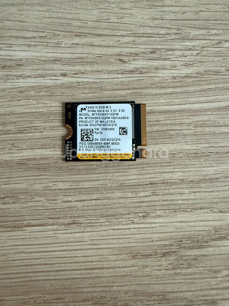 마이크론 2400 512GB M.2 SSD--0