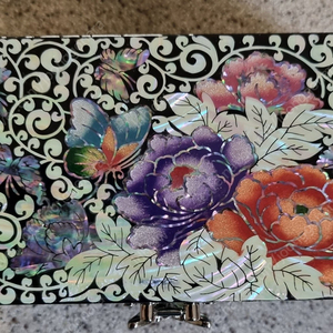 자개 보석함 나전칠기 장태복 문화재기능인 작품 새제품