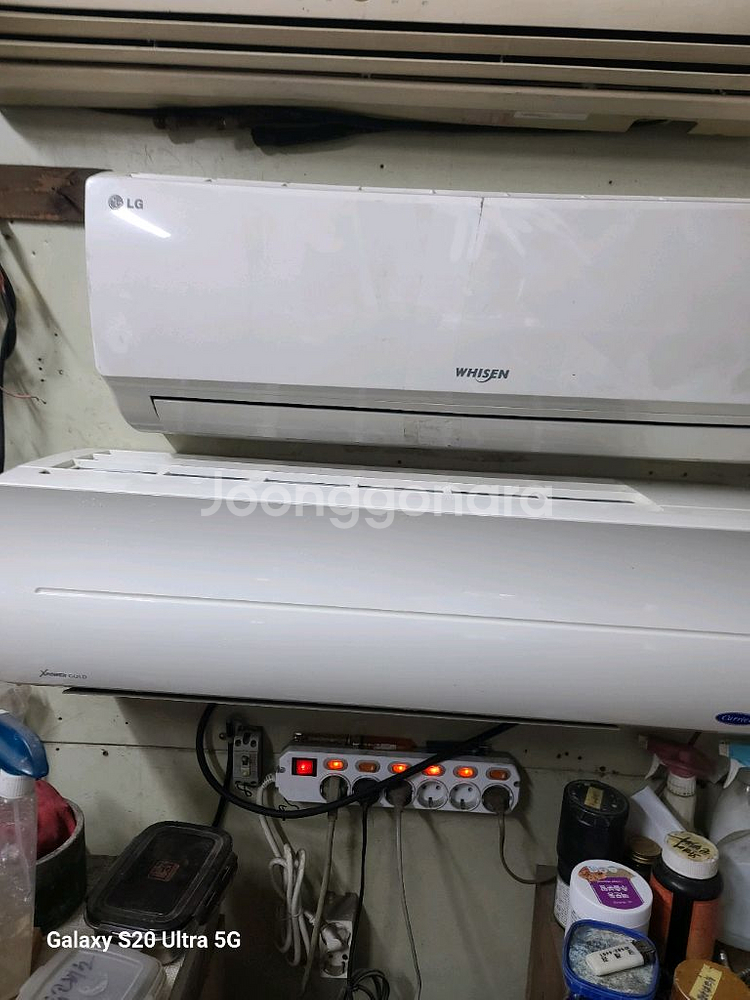 캐리어 벽걸이 에어컨 11평냉난방기--2