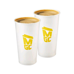 메가커피 핫 아메리카노 2잔