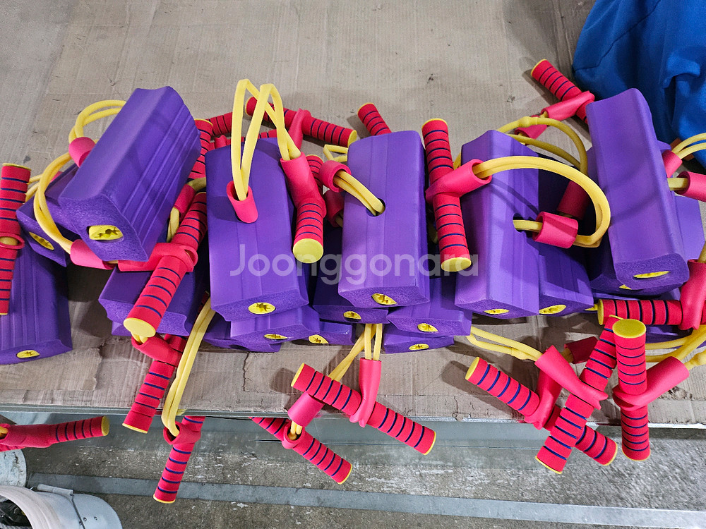 유아체육교구 스카이콩콩 스펀지 21개--0