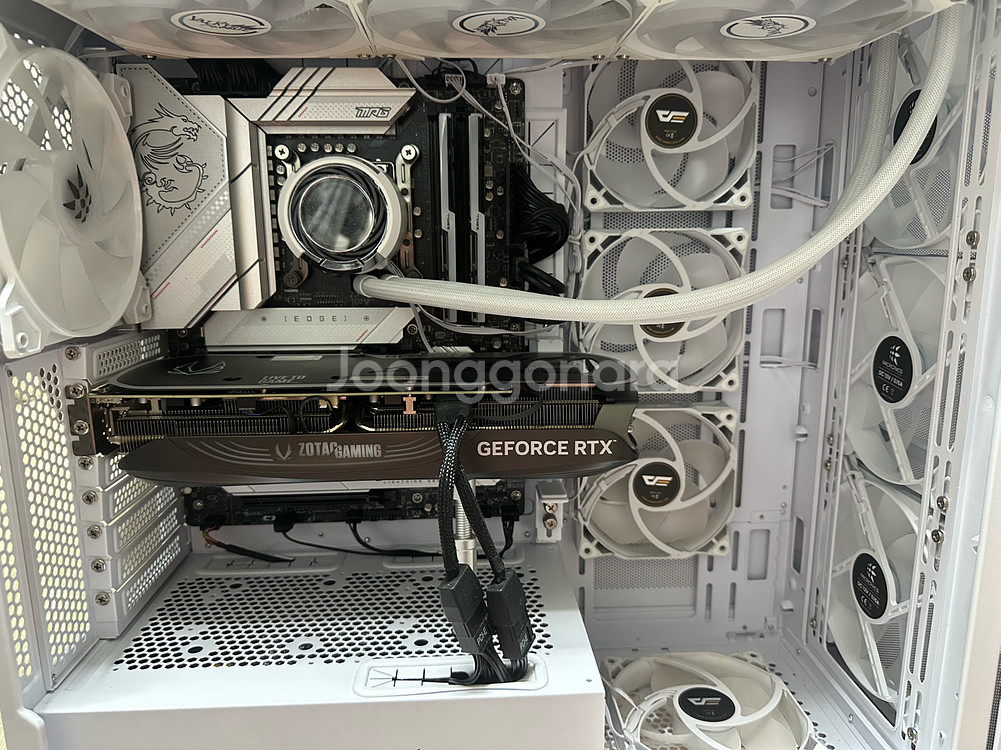 i9-13900k 4070ti super 수냉 컴퓨터 본체 판매합니다--0