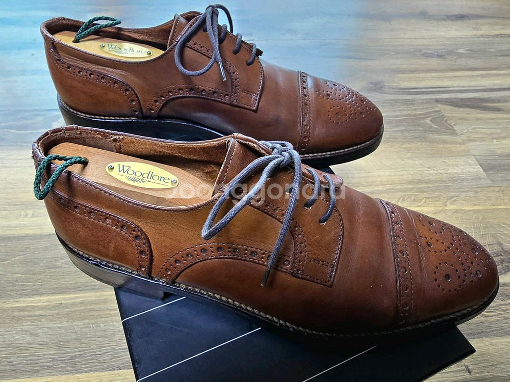 미국 David & Joan 브라운 옥스포드 슈즈 (Hand Made in Italy / US 9.5 사이즈)--1