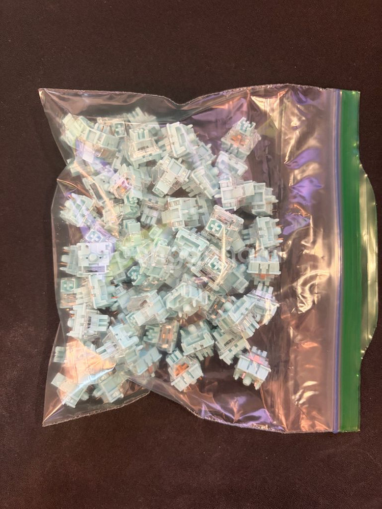 cupid65 (큐피드65) 퍼플 커스텀 키보드 + 팜레스트 팝니다--3