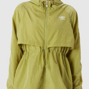 엄브로 글리터 샤이닝 나일론 바람막이 원피스형 점퍼 85S사이즈 새제품 각 올리브컬러, 차콜컬러