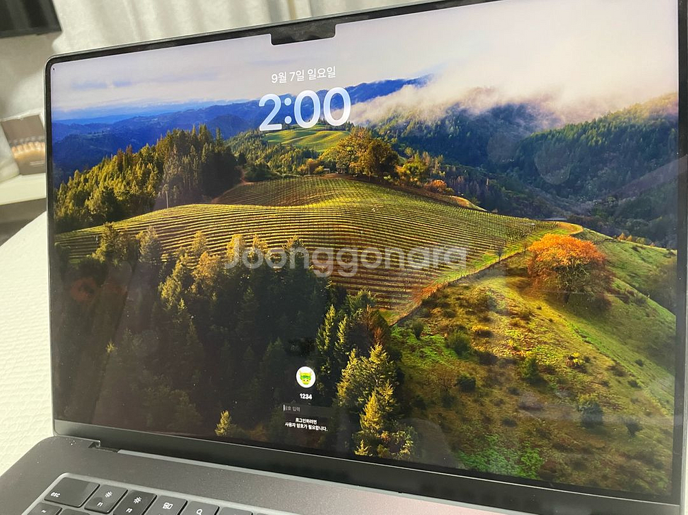 [배터리100%]맥북프로 M3 pro 36gb 16인치--11