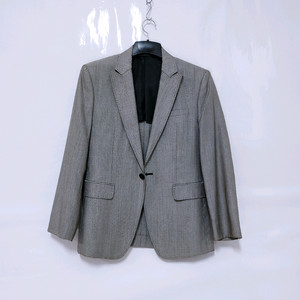 ICINOO 이신우 그레이 원버튼 블레이져