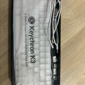 키크론 k3 레트로 기계식 적축 블루투스 키보드