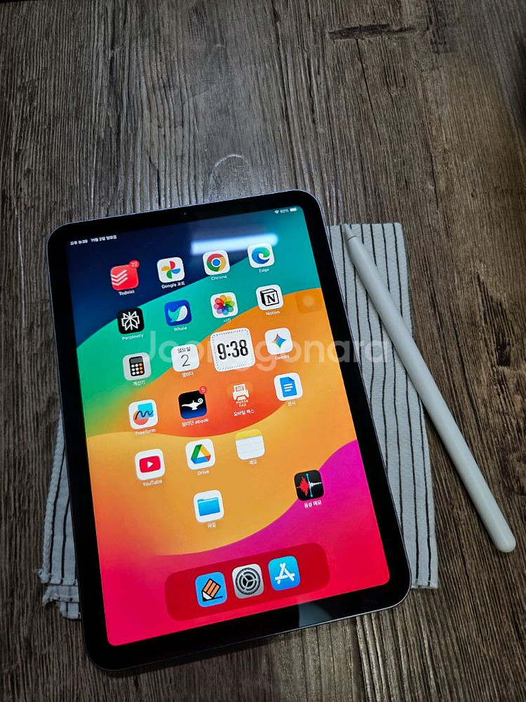 아이패드 미니6 64GB + 애플펜슬2세대--0