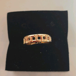 18k핑크골드 반지