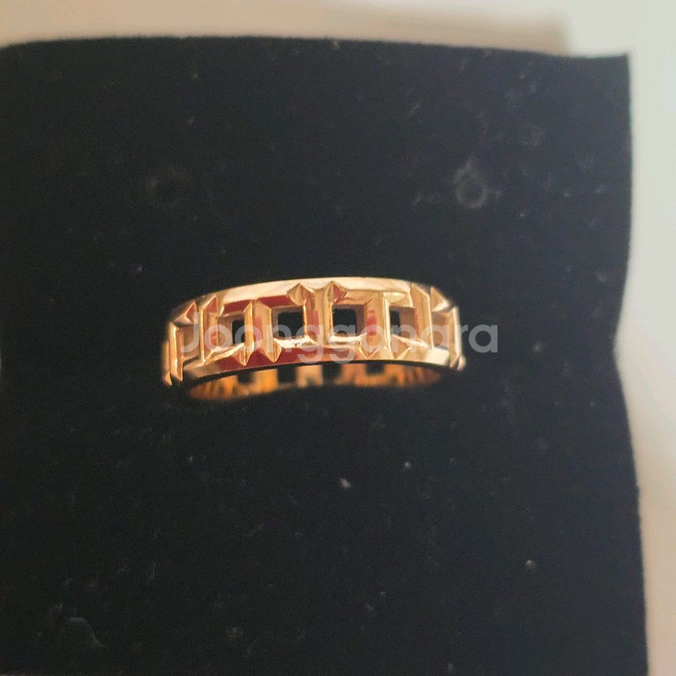 18k핑크골드 반지--1