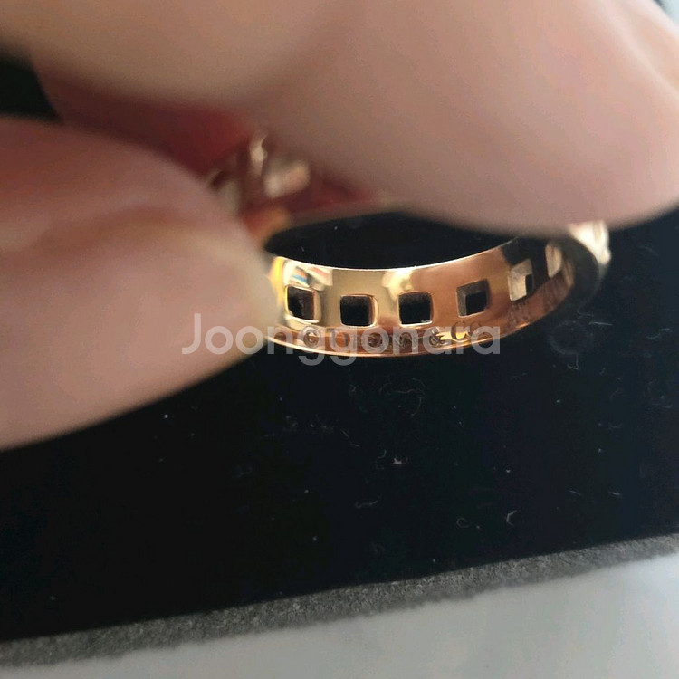 18k핑크골드 반지--6