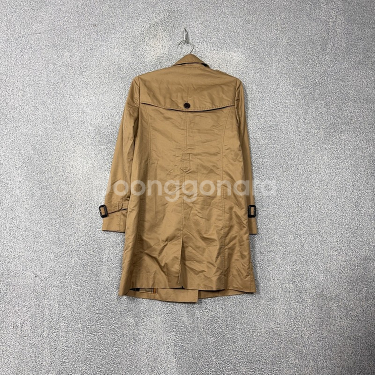 해지스 베이지 여성 클래식 트렌치 코트 85-160--1