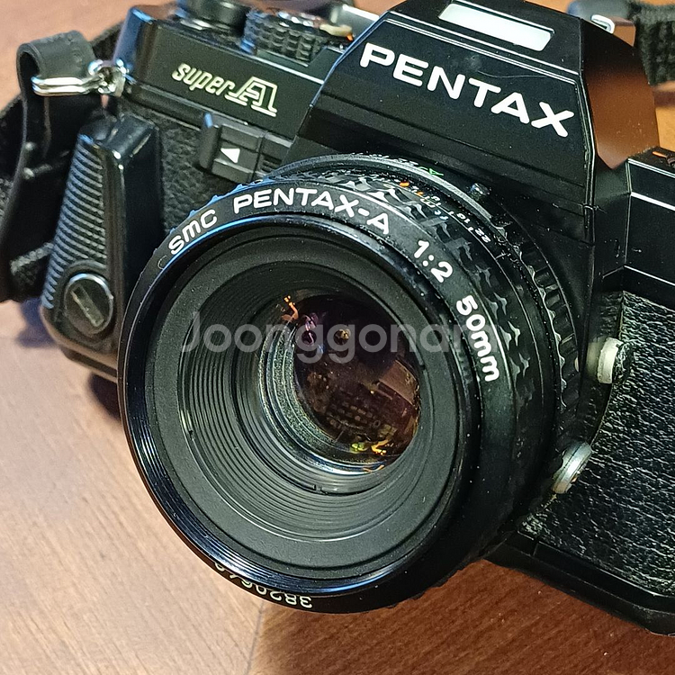 펜탁스 SUPER A 바디와 렌즈 3가지--2