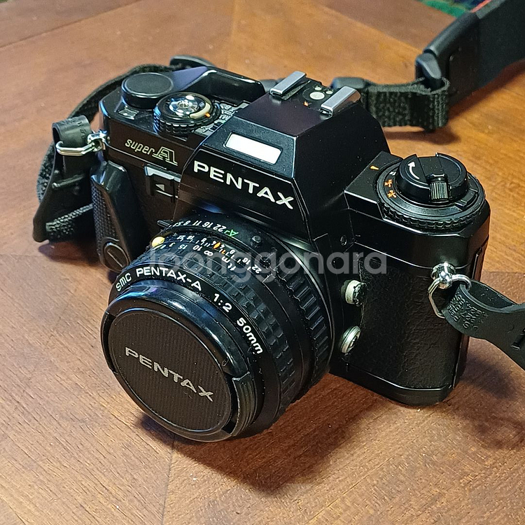 펜탁스 SUPER A 바디와 렌즈 3가지--1