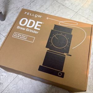 펠로우 오드2 그라인더블랙 미개봉 새상품