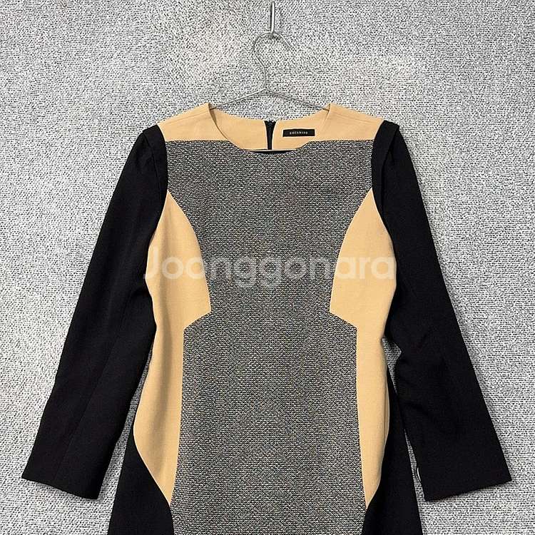 쉬스미스 블랙 그레이 클래식 원피스 66--2