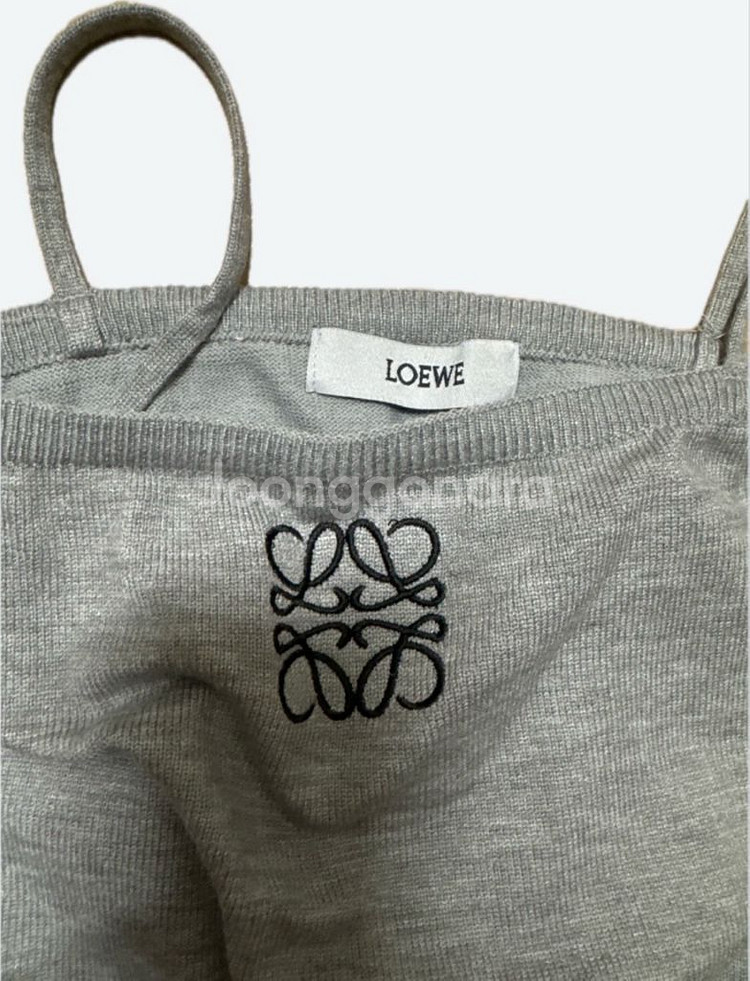 로에베 여성 후드 집업 니트 세트--1