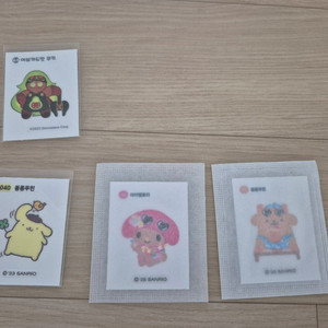 쿠키런 산리오 띠부씰 이미지